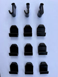 J-Hook Boat Cover Clips - 12 pcs